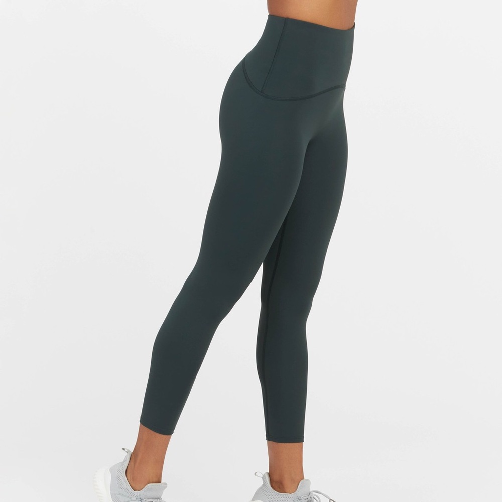 SPANX Active Leggings *NWT Dark Emerald